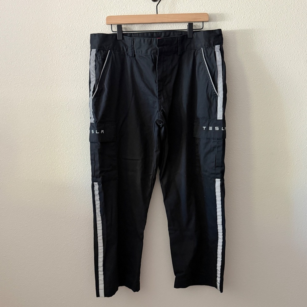 TESLA Mens Cargo Pants Techwear Gorpcore Reflective Utility Workwear‎ 38X28